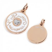 Charm Marlù Donna Nel Mio Cuore in Acciaio Cristallo 15CH108R-W - 15CH108R-W